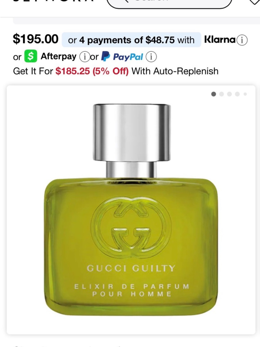 Gucci Lime Green Glass Fragrance Bottle with Silver Cap